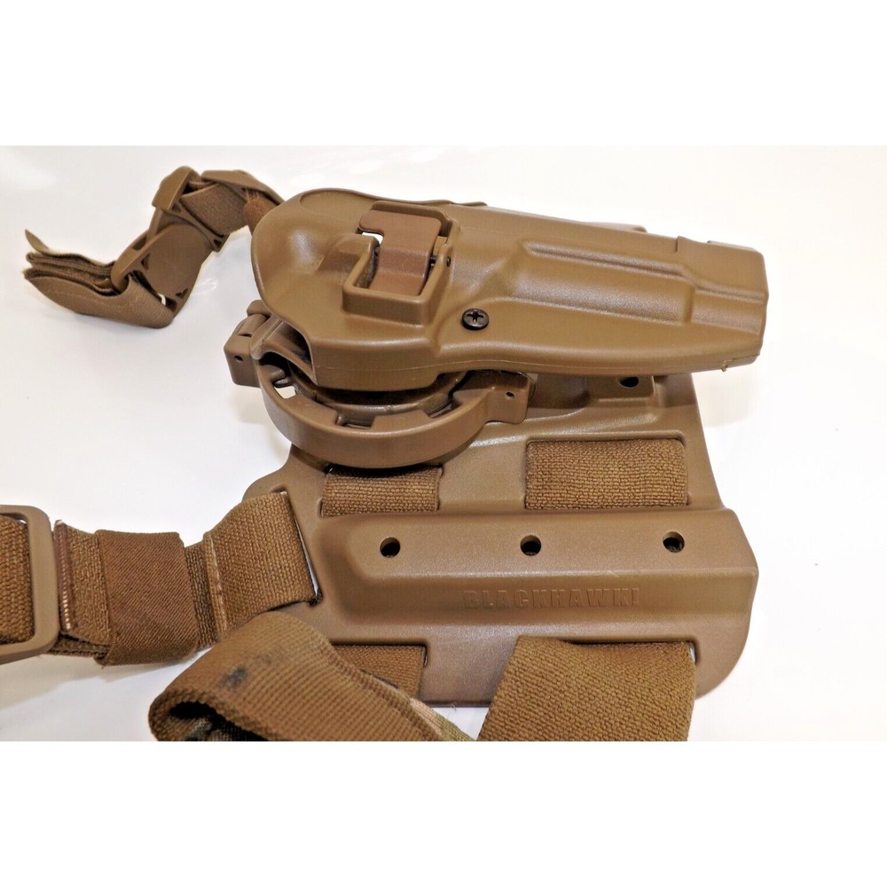Blackhawk C1208 COC Holster Tactical Drop Leg SERPA - Beretta 92/96 - RIGHT HAND - Picture 7 of 16